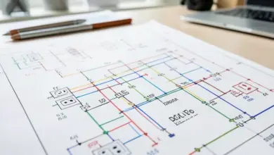 Elektrotechnické značky ve výkresech přehled - ilustrační foto