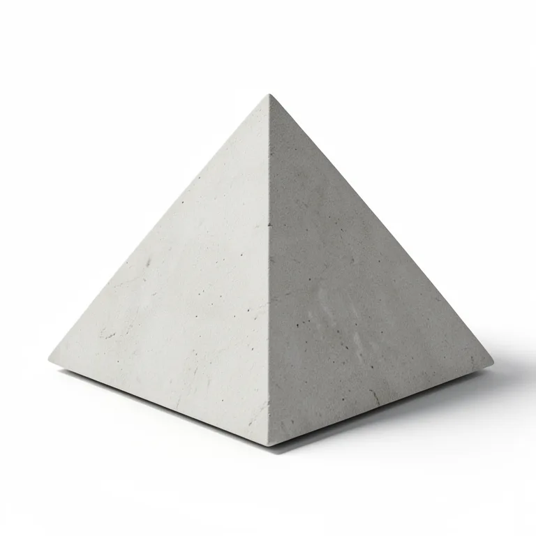 Vlastnosti a výpočty jehlanů v geometrii - ilustrační foto